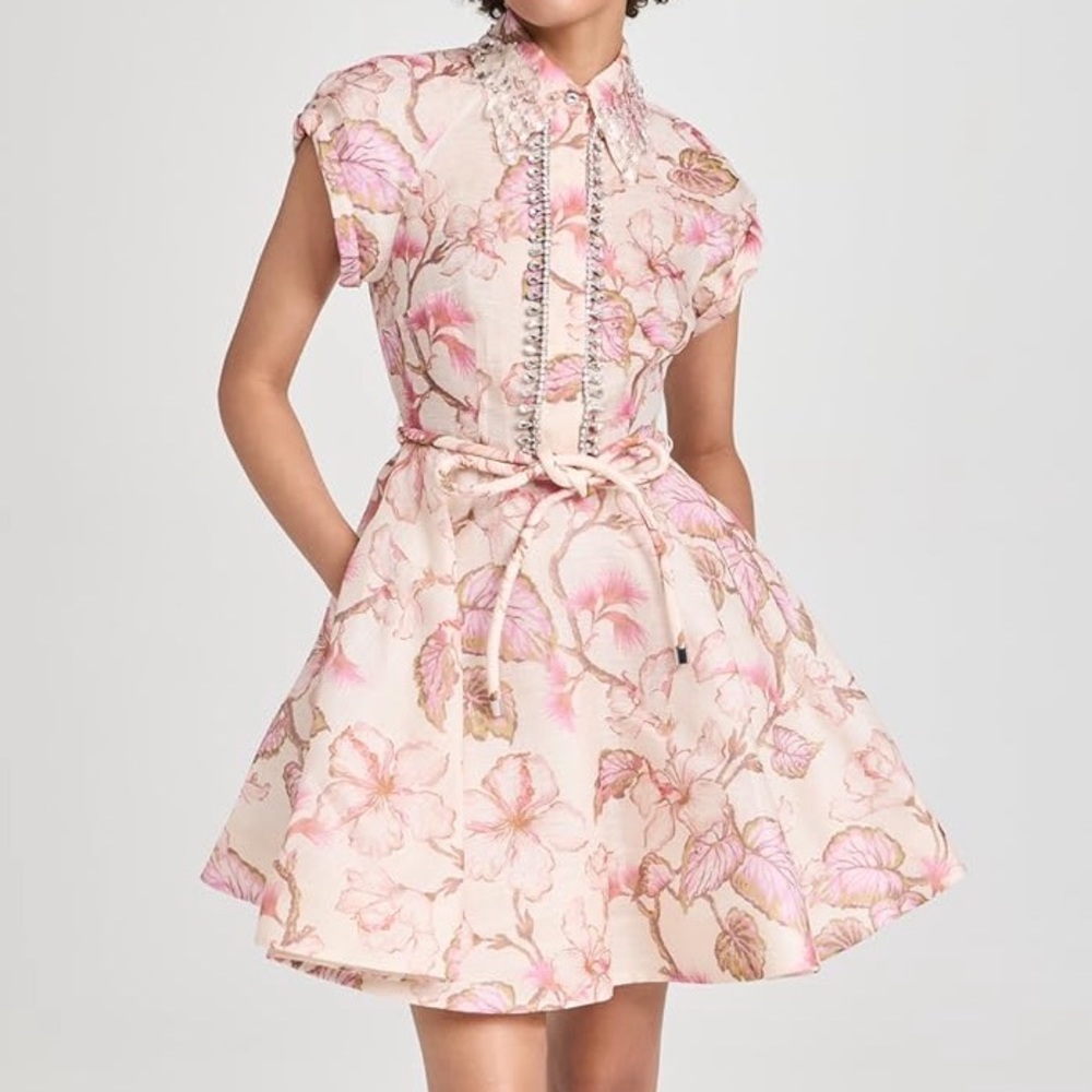 FLORAL ZIMMERMANN DRESS SIZE 0P